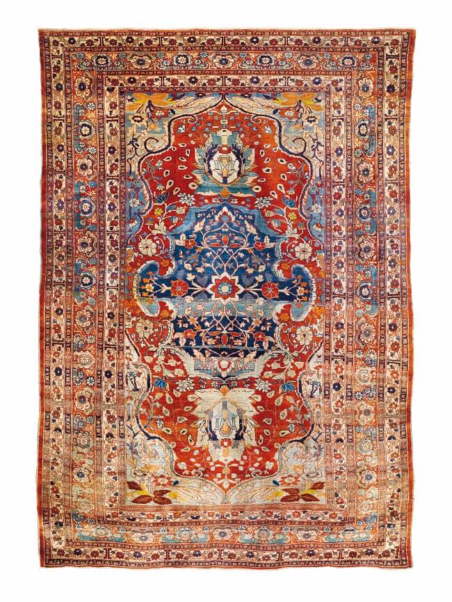 2016 CKS 11938 0042 000a silk heriz rug north west persia circa 1890 rug