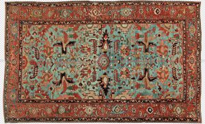 0054 old cut out persian rug texture